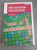 PDB Kostencalculatie - H.M.M. Krom - Theorieboek, Boeken, Nieuw, Ophalen of Verzenden, H.M.M. Krom
