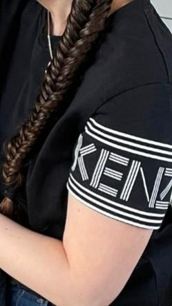 Kenzo tshirt maat m zwart merk t-shirt dames kleding beschikbaar voor biedingen