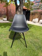 Zwarte Design Stoel, Huis en Inrichting, Stoelen, Ophalen, Kunststof, Gebruikt, Zwart