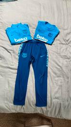 Fc Barcelona sport set maat 128/134, Jongen of Meisje, Gebruikt, Ophalen of Verzenden, Sport- of Zwemkleding