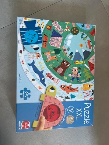Goula Puzzel XXL 25 Stukjes + Bril beschikbaar voor biedingen