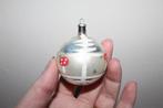 vintage Kerstbal met paddenstoelen decor, Ophalen of Verzenden, Gebruikt