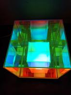 Kleurrijke Spiegel Kubus Lamp, Ophalen, Kunststof, Nieuw, Modern