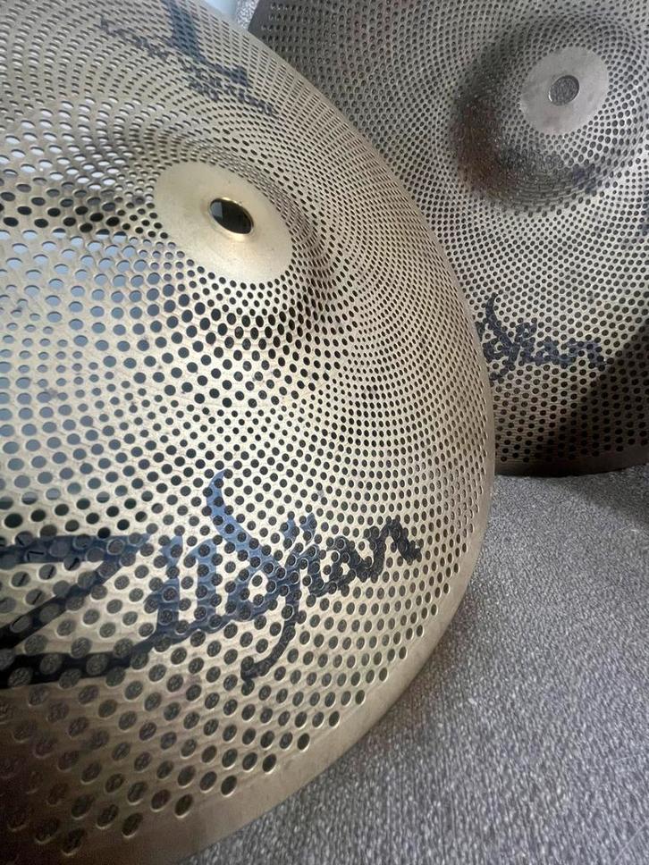 Zildjian Low Volume bekkenset, Muziek en Instrumenten, Drumstellen en Slagwerk, Zo goed als nieuw, Overige merken, Ophalen of Verzenden