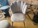 Richmond Interiors Pippa khaki velvet make up stoel, Ophalen, Overige kleuren, Zo goed als nieuw, Eén
