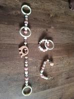 Leuke set: wagenspanner, bijtring, speenkoord, Ophalen of Verzenden, Nieuw, Overige typen