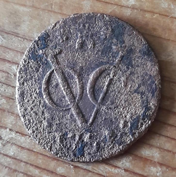 VOC duit Zeeland 1751, Postzegels en Munten, Munten | Nederland, Losse munt, Overige waardes, Vóór koninkrijk, Ophalen of Verzenden