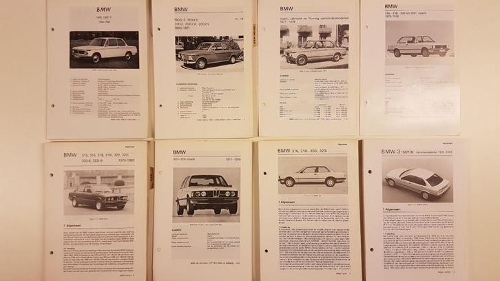 8 x BMW 3 serie 1966-1994 Olyslager Kluwer vraagbaken, Auto diversen, Handleidingen en Instructieboekjes, Ophalen of Verzenden
