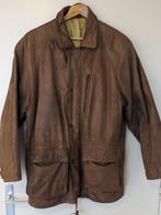 Vintage Leren Jas, Bruin, Maat 48/50 (M), Vintage, Ophalen of Verzenden