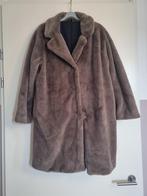 Carnavals bontjas bruin, maat XL, Carnavalsjas. Faux fur jas, Hema, Carnaval, Maat 56/58 (XL), Ophalen of Verzenden