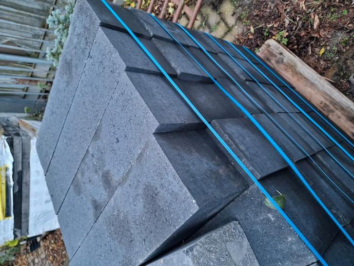 44 nieuwe stapelblokken, Tuin en Terras, Bielzen en Borders, Nieuw, Minder dan 25 cm, Minder dan 100 cm, Ophalen