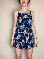 Playsuit- blauw / print - clockhouse - 40/L/Large, Kleding | Dames, Jumpsuits, Blauw, Maat 38/40 (M), Ophalen of Verzenden