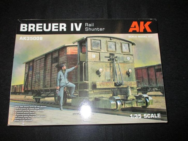 D-333,AK Interactive  1-35,NO,AK35008, Breuer IV Rail ,NO,2, Hobby en Vrije tijd, Modelbouw | Auto's en Voertuigen, Nieuw, Verzenden