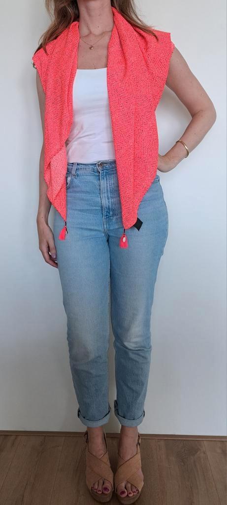 Maison Scotch sjaal fluor oranje, Kleding | Dames, Mutsen, Sjaals en Handschoenen, Nieuw, Sjaal, Ophalen of Verzenden