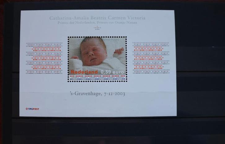 Nederland NVPH 2243 Postfris geboortezegel Amalia, Postzegels en Munten, Postzegels | Nederland, Postfris, Na 1940, Ophalen of Verzenden