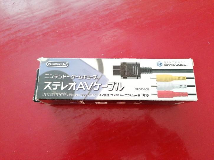 Nintendo Gamecube AV kabel doosje Japan zonder kabel, Spelcomputers en Games, Games | Nintendo GameCube, Gebruikt, 1 speler, Ophalen of Verzenden