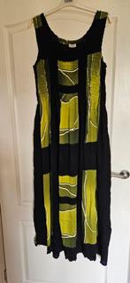Jurk Batik zwart geel, Ophalen of Verzenden, Zo goed als nieuw, Jurk