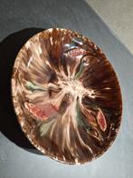 Prachtige West Germany Schaal met Plantreliëf, Ophalen of Verzenden