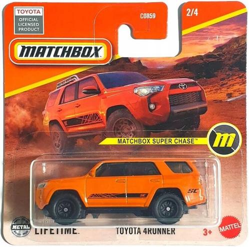 Matchbox Toyota 4Runner Super Chase, Kinderen en Baby's, Speelgoed | Speelgoedvoertuigen, Nieuw, Ophalen of Verzenden