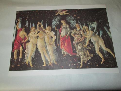 Poster Schilderij Botticelli Titel: La Primavera (de Lente), Huis en Inrichting, Woonaccessoires | Schilderijen, Tekeningen en Foto's