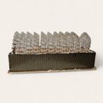 Vintage glazen onderzetters in doos (jaren 50/70), Antiek en Kunst, Ophalen of Verzenden