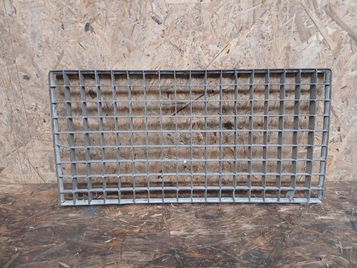 Drooglooprooster 60x30 rooster deurrooster, Tuin en Terras, Deurmatten, Gebruikt, Overige materialen, Droogloopmat, Schoonloopmat