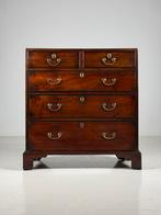 Ladekast Engels Antiek Georgian Mahonie 1800, Huis en Inrichting, Kasten | Ladekasten, Ophalen, Gebruikt, 25 tot 50 cm, Minder dan 100 cm
