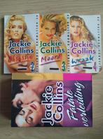 4x boeken Jackie Collins deel 2, 3 en 4 + Fatale verleiding, Ophalen, Gelezen
