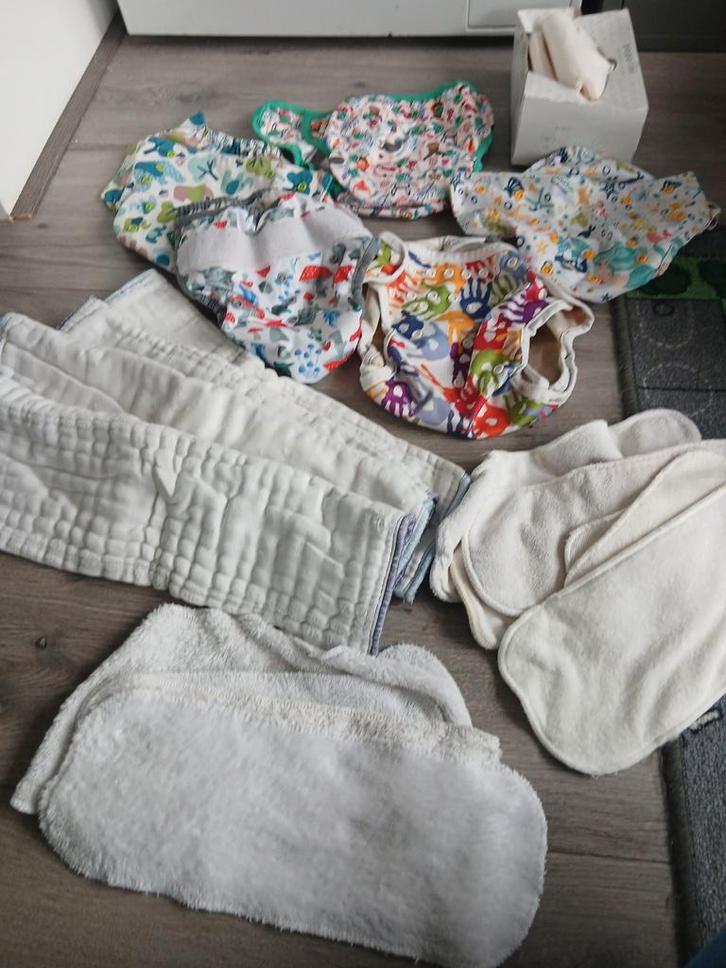Pakketje wasbare luiers gebruikt voor zinnelijkheidstraining, Kinderen en Baby's, Badjes en Verzorging, Ophalen of Verzenden