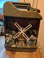 Kerstdorp in Jerrycan met Molen, Ophalen