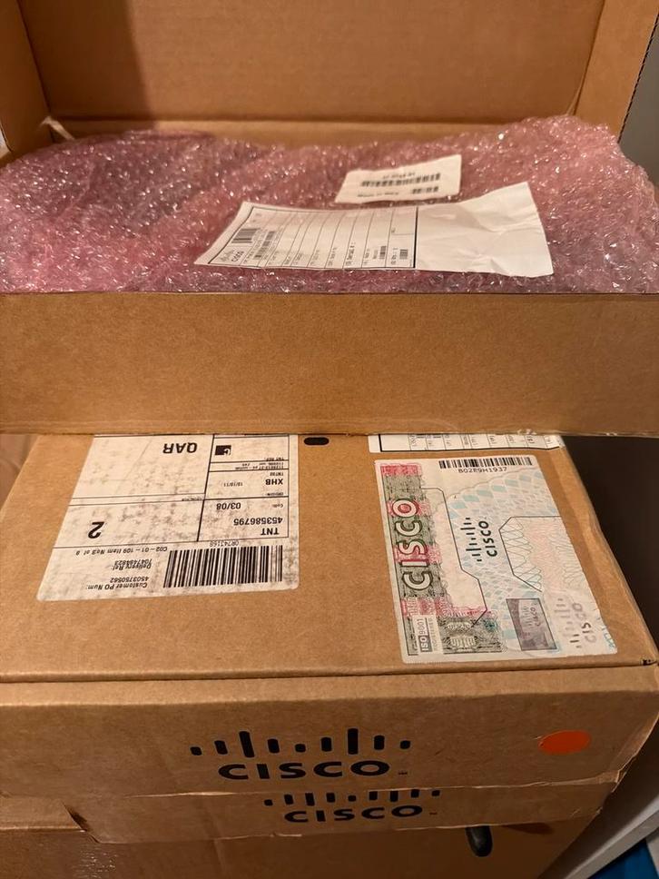 Cisco CAB-INF-26G-15 Kabel - 15 meter - Nieuw in doos (3 stu, Computers en Software, Pc- en Netwerkkabels, Nieuw, Ophalen