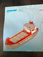Playmobil vrachtschip met hijskraan, Ophalen of Verzenden, Zo goed als nieuw, Complete set