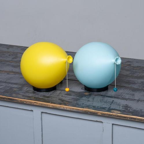 YVES CHRISTIN, BILUMEN, BALLOON LAMPS, Huis en Inrichting, Lampen | Tafellampen, Zo goed als nieuw, Minder dan 50 cm, Kunststof