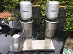 Tk bartser dubbele milkshake machine met 3 bekers zie foto,s, Ophalen, Gebruikt