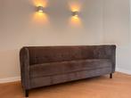 Nordal Driezitsbank - Antraciet Velvet, Ophalen, Gebruikt, 150 tot 200 cm, Driepersoons