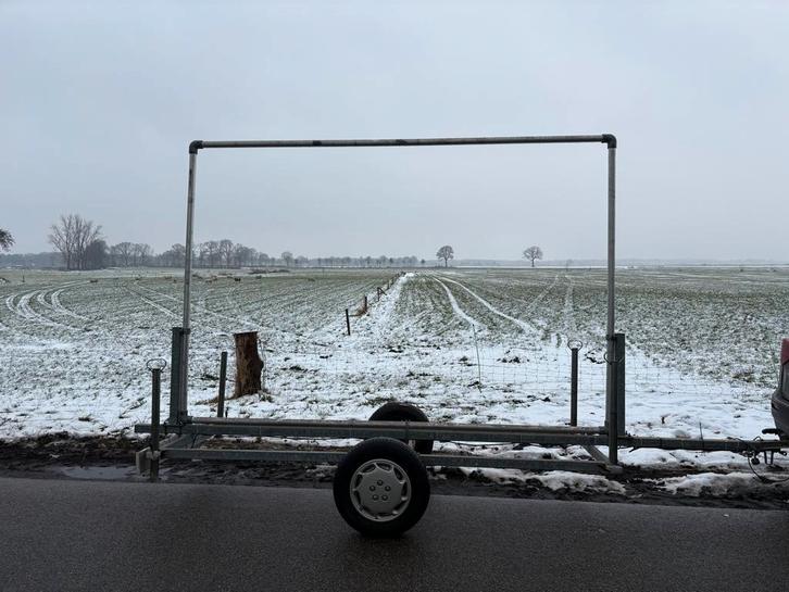 Reclamewagen / Spandoekwagen - Ideaal voor Reclame!, Verzamelen, Merken en Reclamevoorwerpen, Zo goed als nieuw, Reclamebord, Ophalen