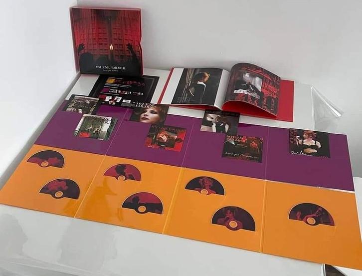 Mylene Farmer 12 cd 2 dvd box set Avant que lómbre limited, Cd's en Dvd's, Cd's | Franstalig, Nieuw in verpakking, Ophalen of Verzenden