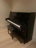 Zwarte Piano Van Urk Group, Holland., Muziek en Instrumenten, Piano's, Ophalen, Gebruikt, Zwart, Piano