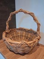Grote Wilgen Mand met Hengsel - Ø40cm, Ophalen of Verzenden