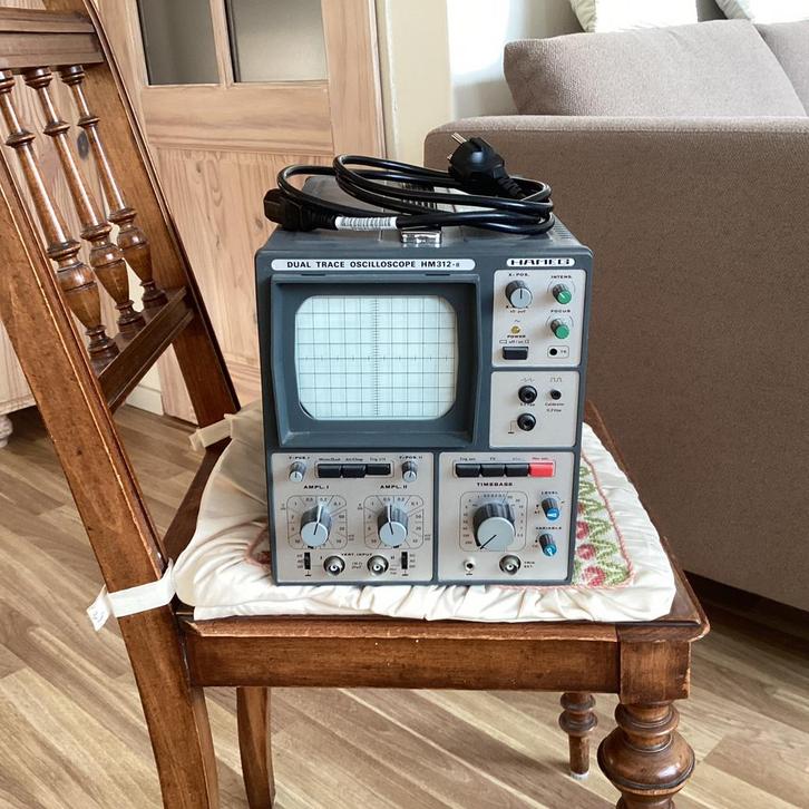 40 MHz Oscilliscope van Hamer met uitgebreide handleiding., Doe-het-zelf en Verbouw, Meetapparatuur, Zo goed als nieuw, Ophalen of Verzenden