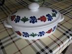 Boerenbont casserole / ovenschaal ovaal + deksel Boerenbond, Huis en Inrichting, Keuken | Servies, Gebruikt, Ophalen of Verzenden