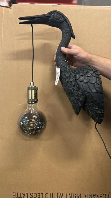2x Lamp kraanvogel / reiger van light & living beschikbaar voor biedingen
