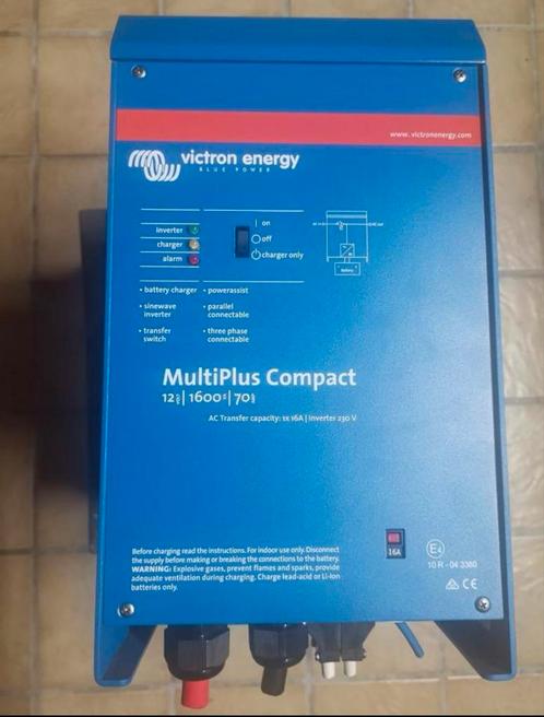 Victron Multiplus 12V 1600va 70A, Caravans en Kamperen, Camper-accessoires, Gebruikt, Ophalen of Verzenden