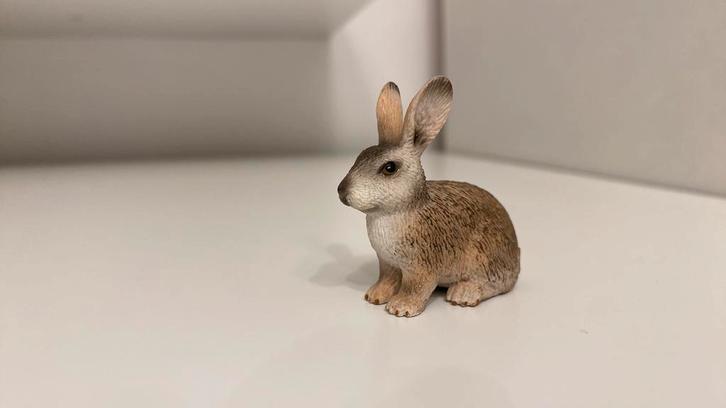 Schleich Wild Konijn ~ 14631 (13), Verzamelen, Dierenverzamelingen, Beeldje of Figuurtje, Ophalen of Verzenden