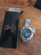 Cheifel paris horloge zilver Eurotops, Overige merken, Staal, Verzenden, .