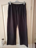 BROEK MET WIJDE PIJPEN, Maat 38/40 (M), Zwart, Ophalen of Verzenden, Zo goed als nieuw