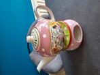 Nieuwe theepot met warmhouder en melkkannetje., Ophalen of Verzenden, Zo goed als nieuw, Overige stijlen, Overige typen