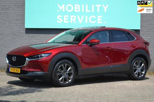 Mazda CX-30 2.0 e-SkyActiv-X M Hybrid Luxury ACC Leder CarPl, Auto's, Mazda, Bedrijf, Te koop, CX-30, ABS, Achteruitrijcamera