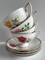 Vintage theekop en schotel van Royal York voor Douwe Egberts, Ophalen, Zo goed als nieuw, Kop en/of schotel