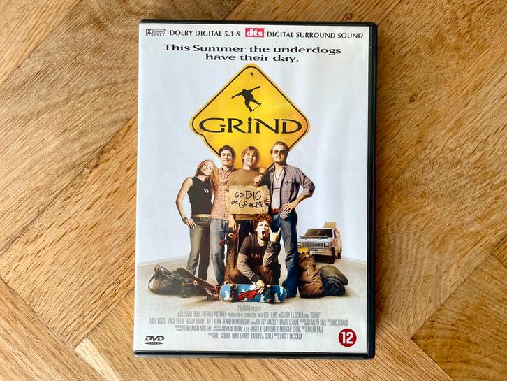 Grind (2003) op DVD met Adam Brody (nette staat, met NL), Cd's en Dvd's, Dvd's | Klassiekers, Zo goed als nieuw, Komedie, 1980 tot heden